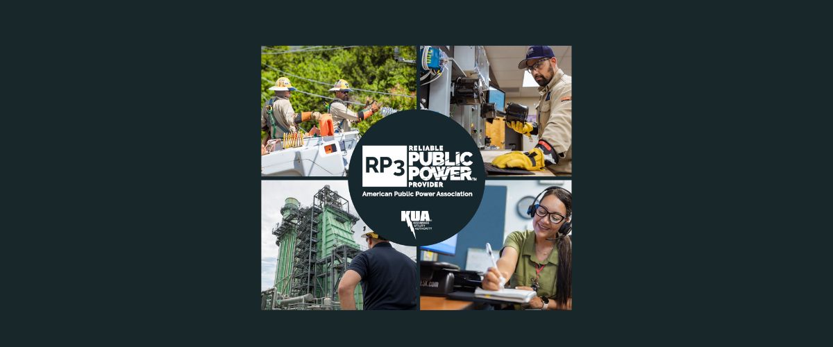 KUA Recognized as a Reliable Public Power Provider
